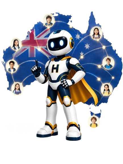 Hero, the maths partner, connecting children across Australia